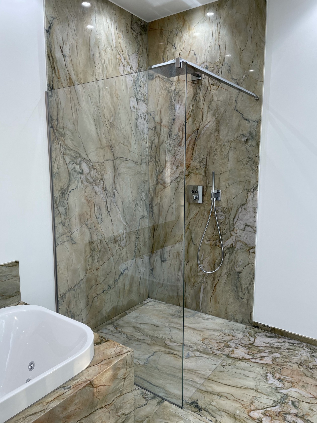 exklusive naturstein badezimmer | natursteinplatten bad kaufen