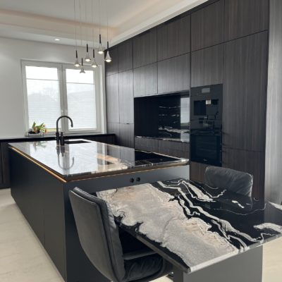 Insel Siematic Naturstein Granit Granit Arbeitsplatte Kueche Granitplatte Wiebe Naturstein Keramik