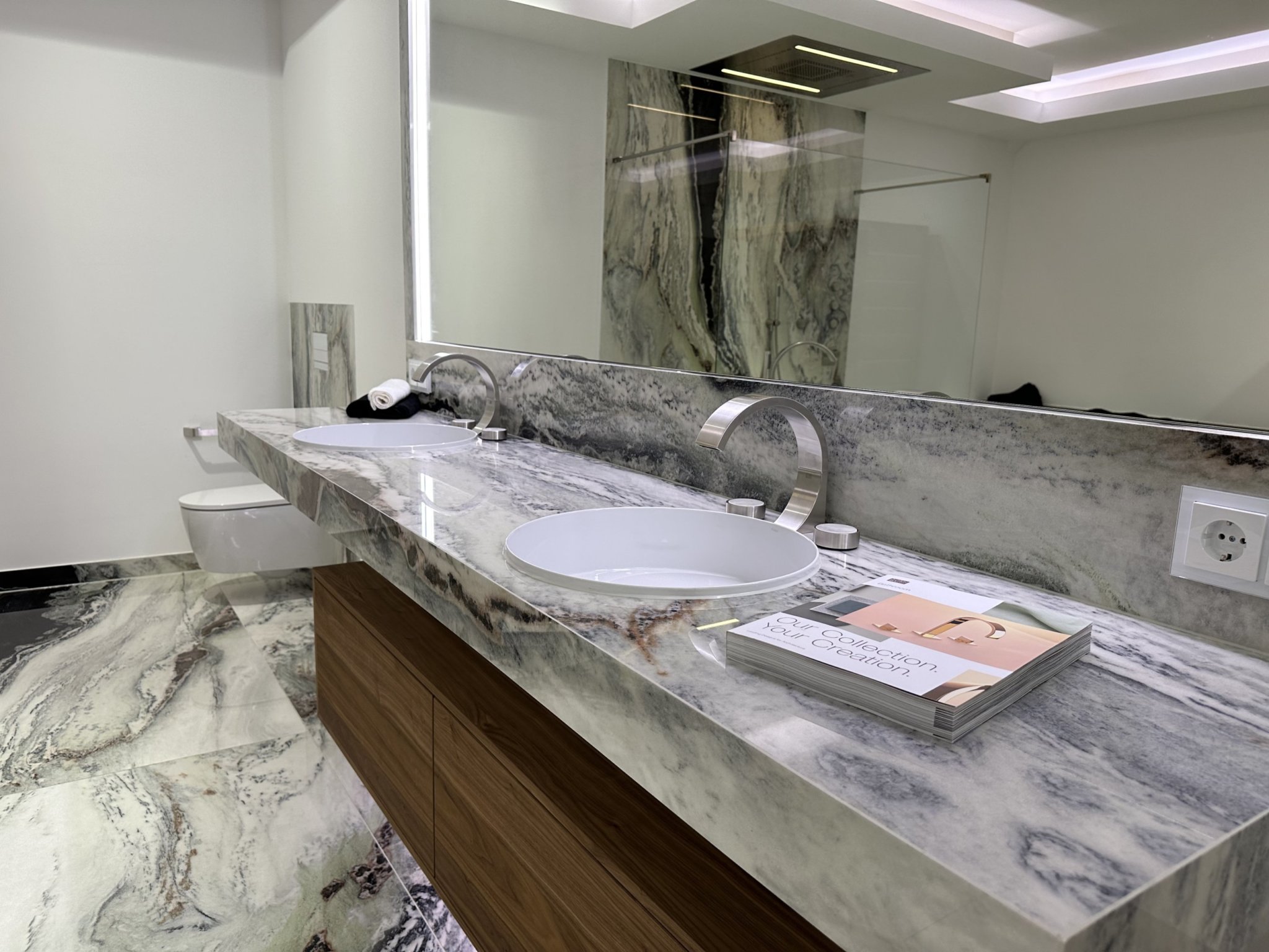 Naturstein Waschbecken mit Unterschrank kaufen Wiebe