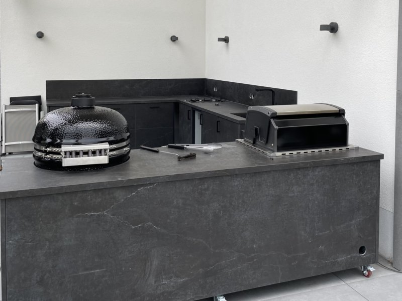 Outdoor Kueche Naturstein Wiebe