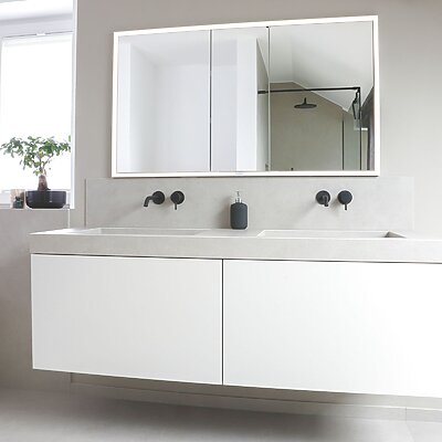 Doppelwaschtisch Mit Schrank Vallone Natursteinwerk Wiebe Badplanung Naturstein