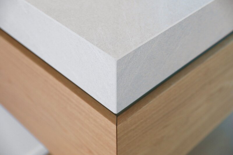 Waschtisch Wiebe Naturstein Badezimmer Keramik Platten Grossformat Ohne Fugen Bad