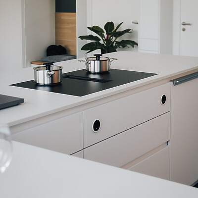 Küchenarbeitsplatte Bianco Assoluto Laminam