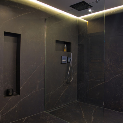 Badezimmer Dekton Kelya