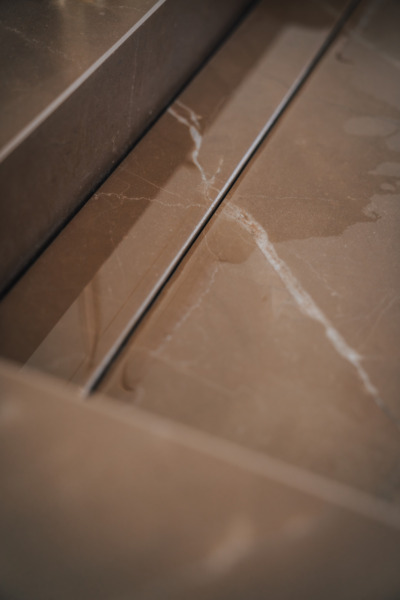 Keramik Waschtisch Stein Waschbecken Abnehmbare Rinne Badezimmer.webp